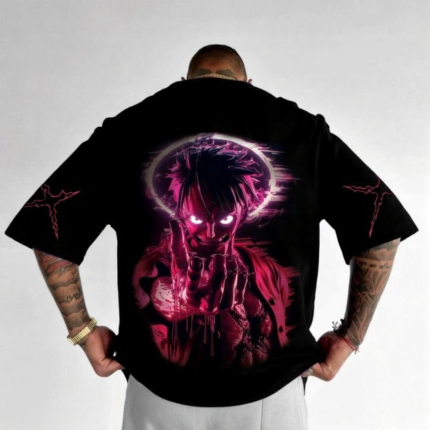 Unisex Anime Inspired Vintage T-Shirt-Anime x kingdom