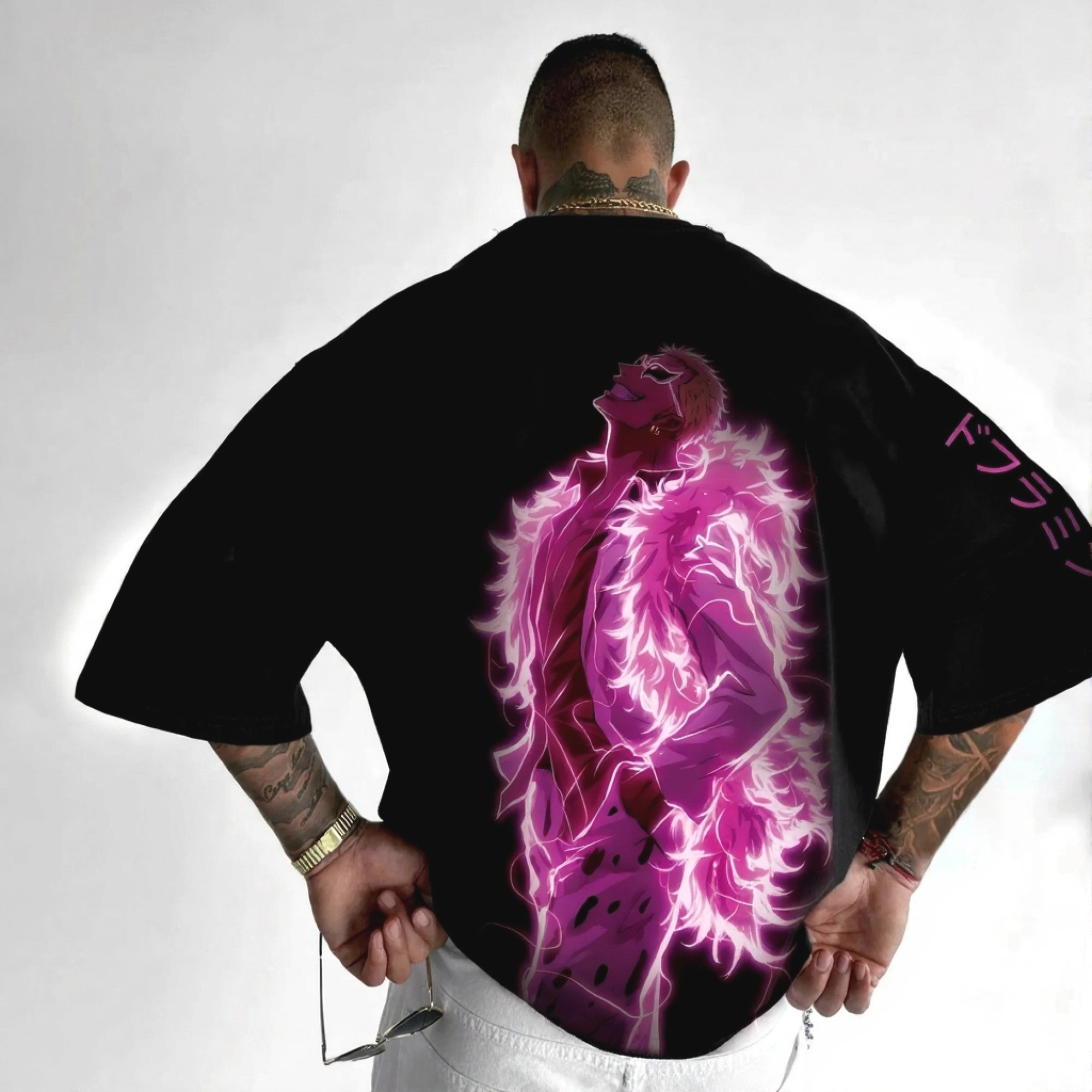 Unisex Anime Inspired Vintage T-Shirt-Anime x kingdom