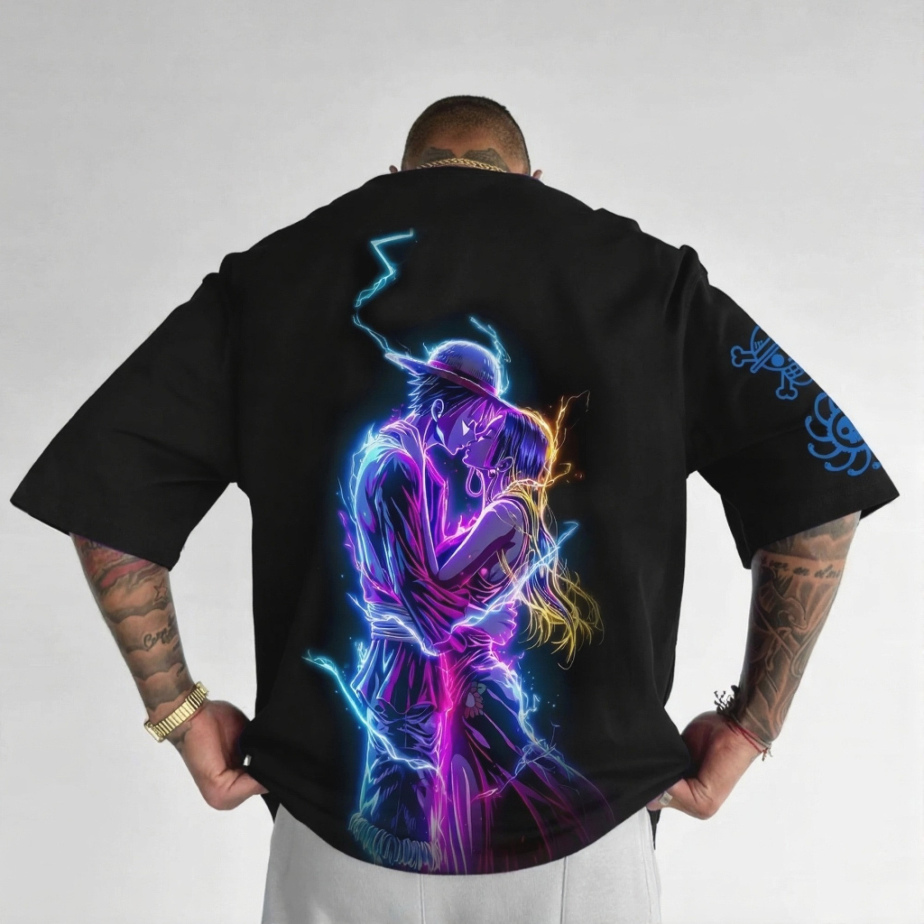 Unisex Anime Inspired Vintage T-Shirt-Anime x kingdom