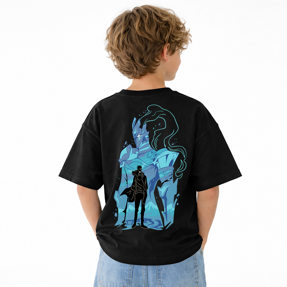 Demon Slayer Anime Graphic T-Shirt for Kids Cartoon Print Cotton Tee