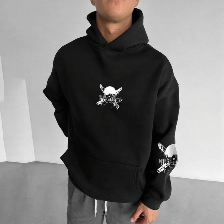 Unisex Anime Graphic Streetwear Vintage Hoodie-Anime x kingdom