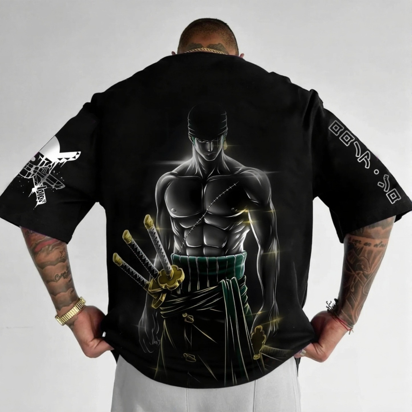 Unisex Anime Inspired Vintage T-Shirt-Anime x kingdom