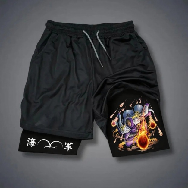 Unisex  Casual Anime Streetwear Shorts