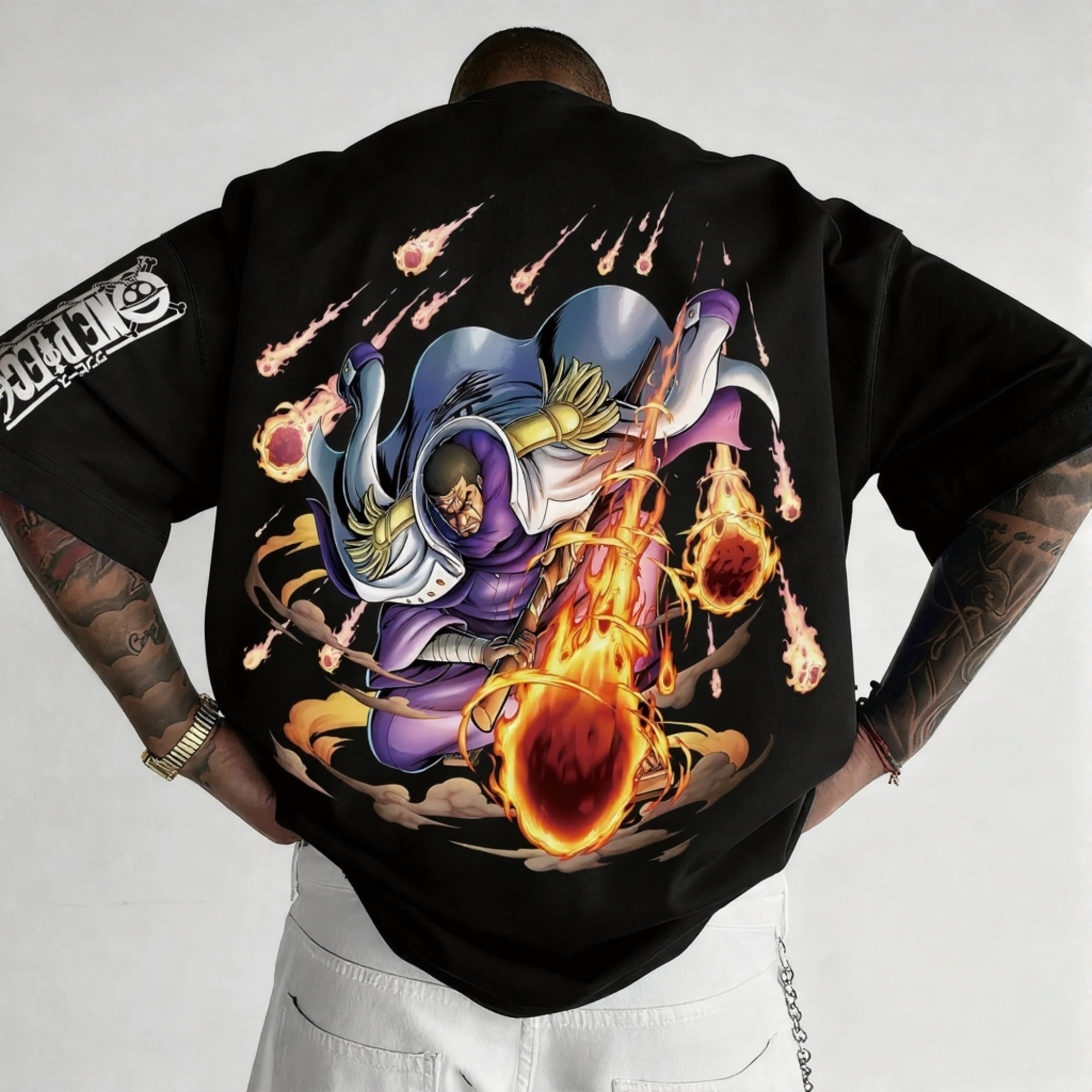 Unisex Anime Inspired Vintage T-Shirt