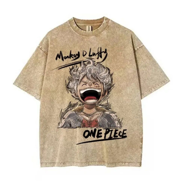 Unisex Anime Inspired Vintage T-Shirt-Anime x kingdom