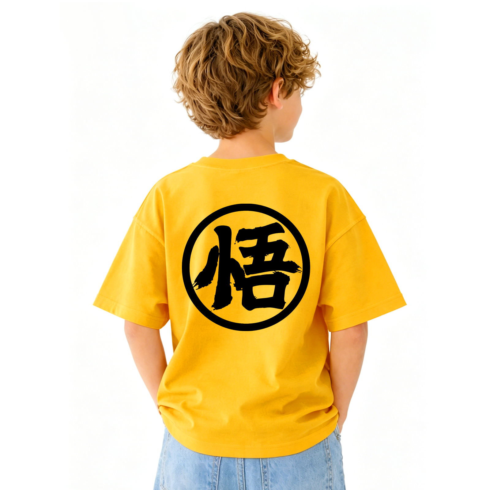 Dragon Ball Anime Graphic T-Shirt for Kids Cartoon Print Cotton Tee