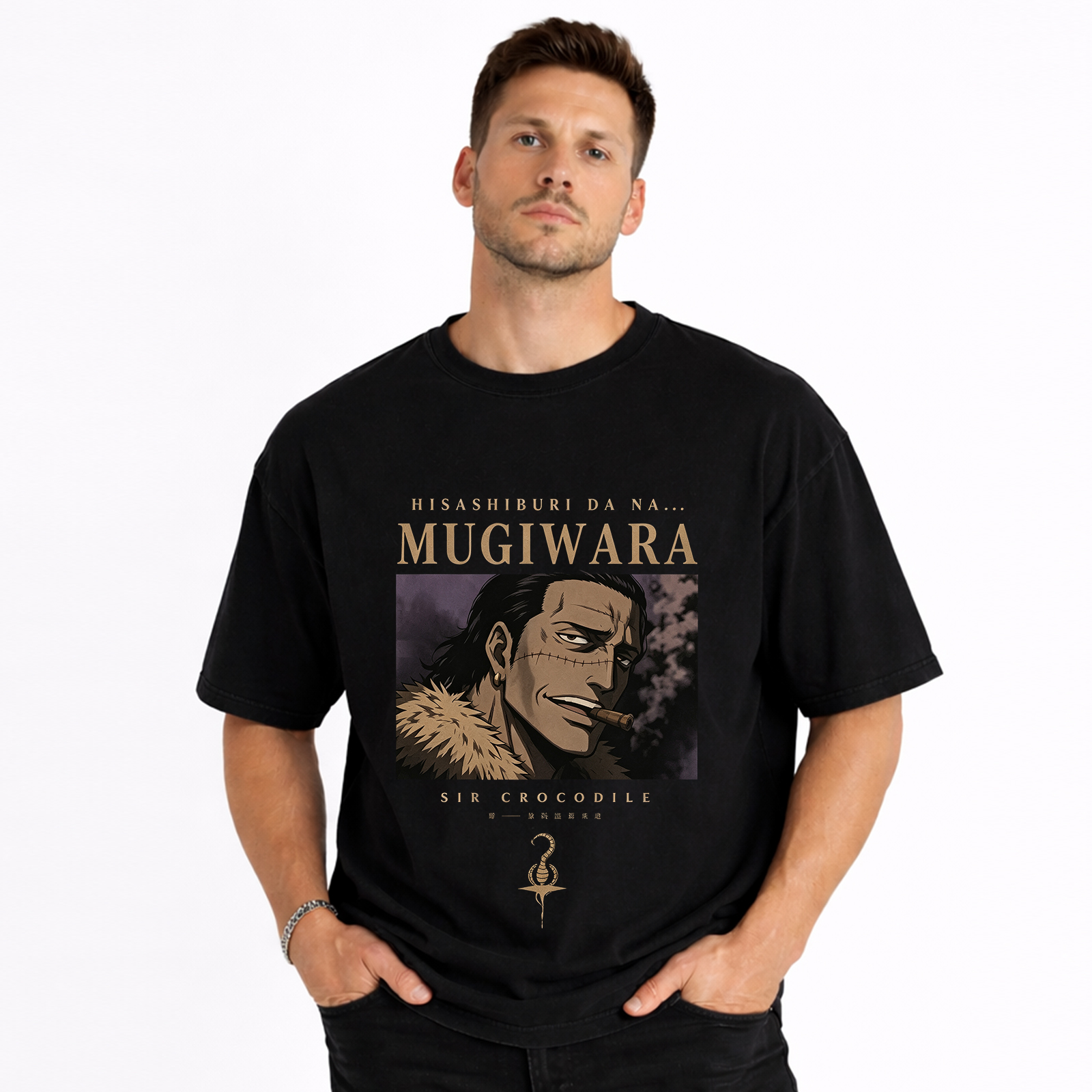 Unisex Anime Inspired Vintage T-Shirt