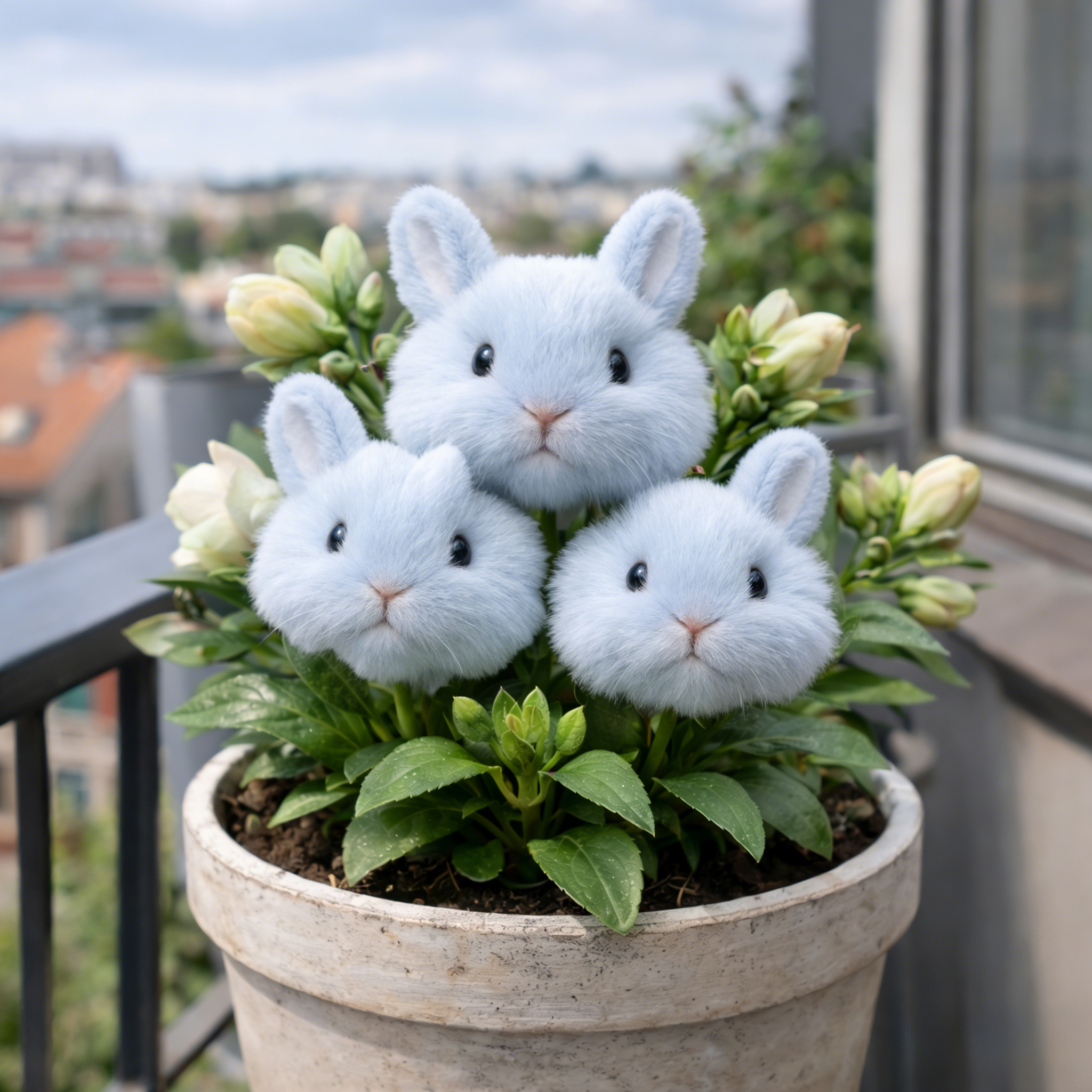 🐰 Вълшебни растения! Сладка серия „Зайчешки очи“ ✨