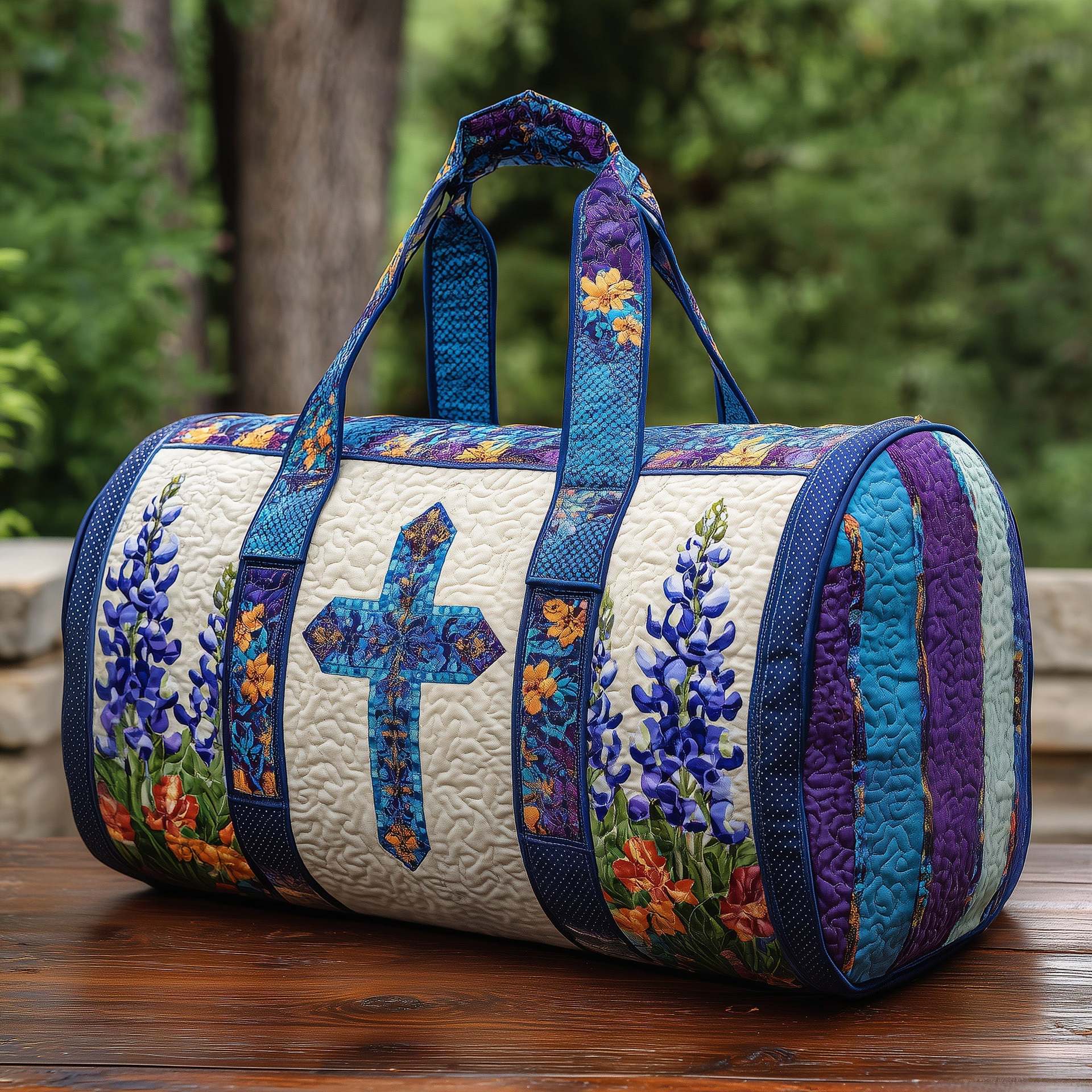 Torba podróżna Hippie Van Quilted