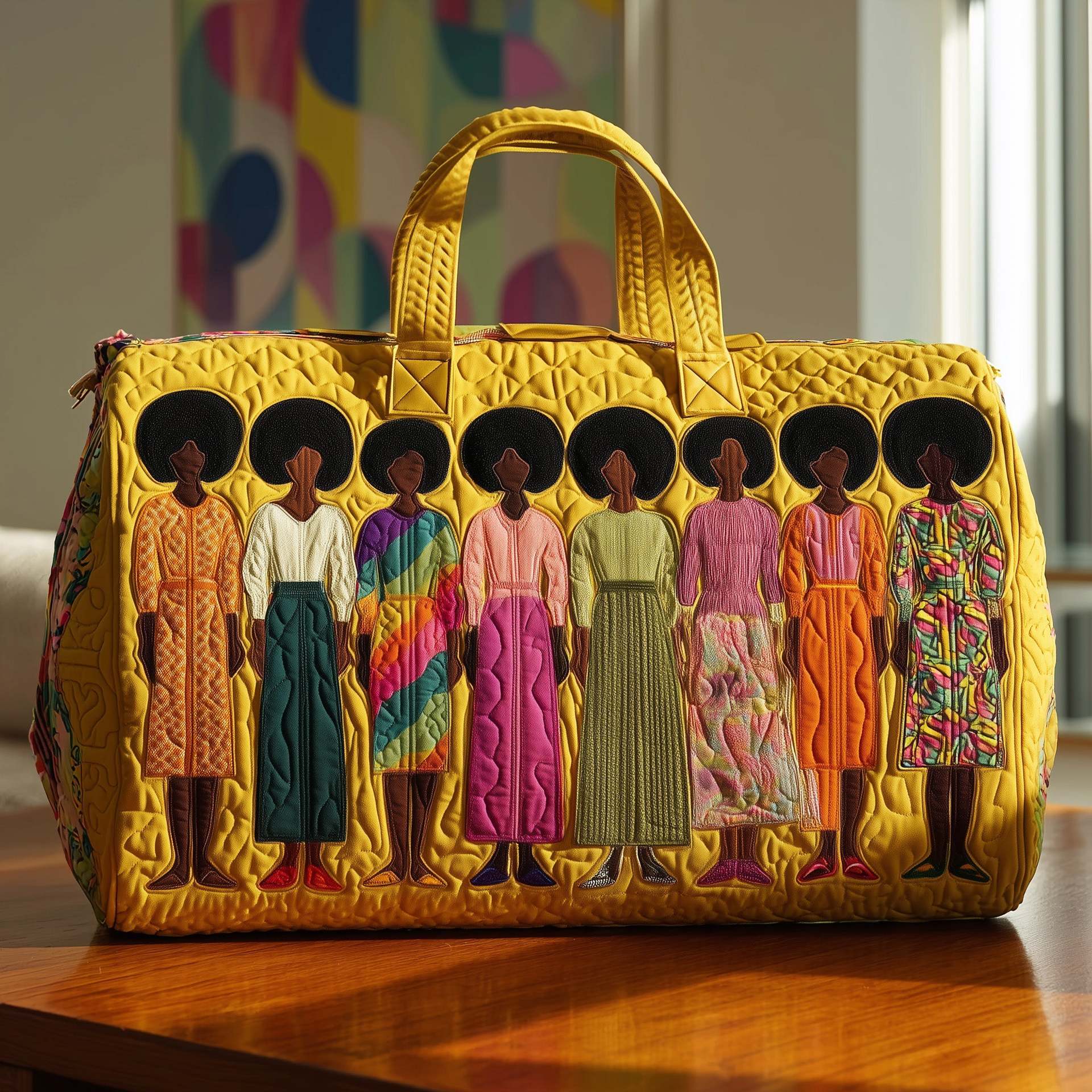 Torba podróżna Hippie Van Quilted