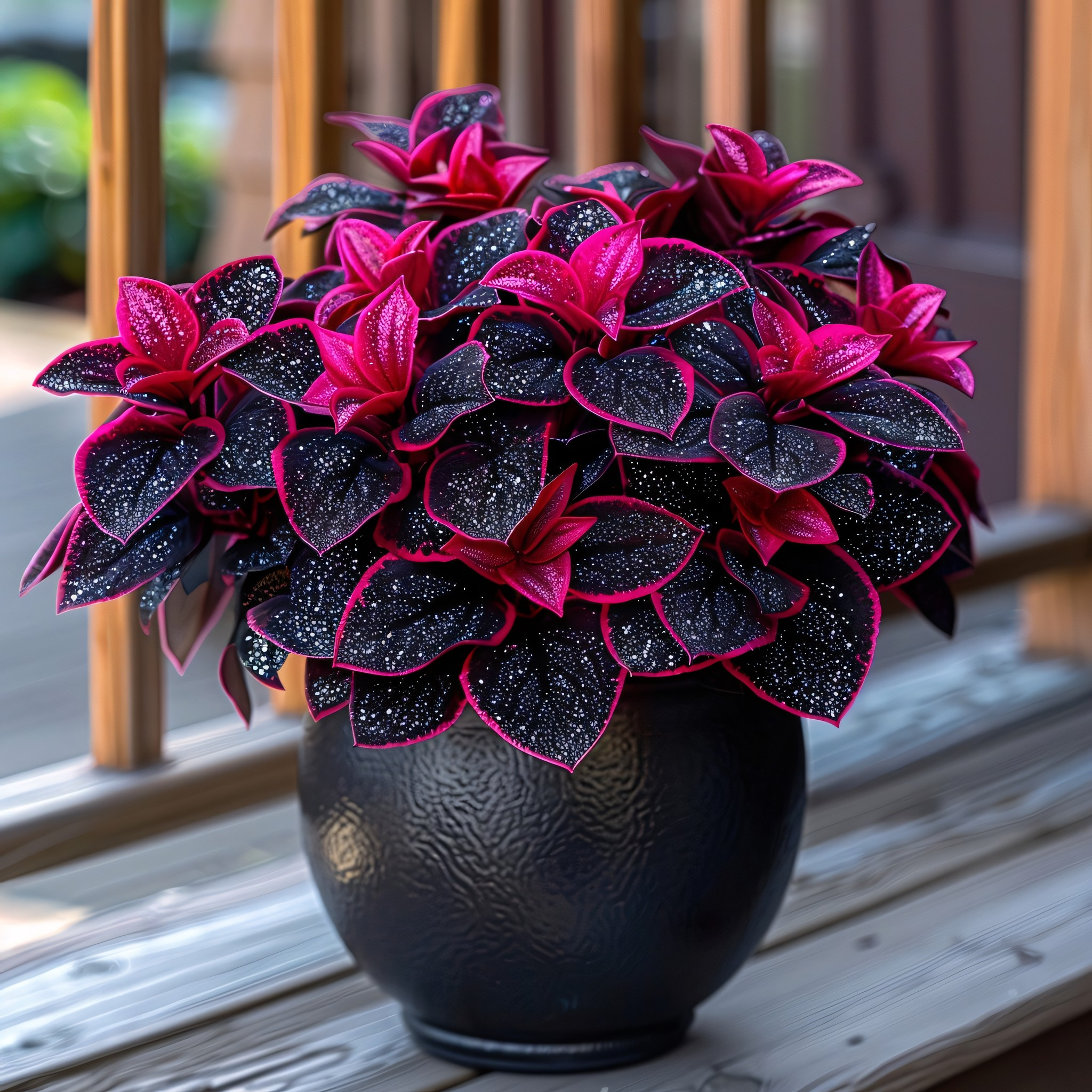 Rare Galaxy Polka Dot Begonia🌌☘️ - Interior Design, Foliage Plants ✨🏘️