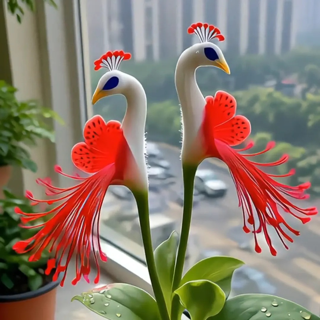 🌺 Семена от паунов цвят семе ✨Лесни за отглеждане