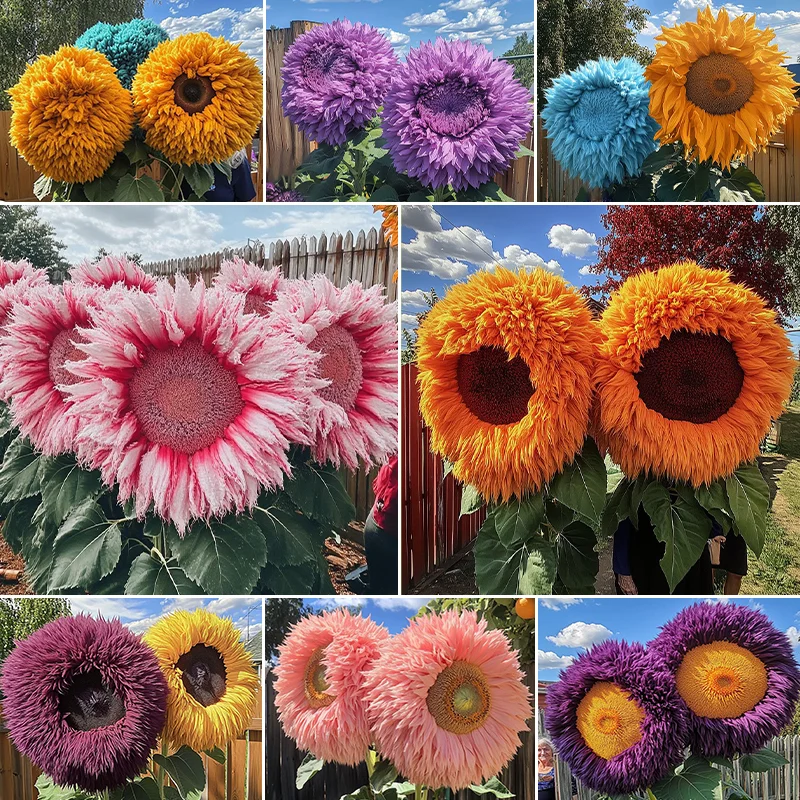 🌻Очарователно гигантско плюшено мече Слънчоглед 🔆