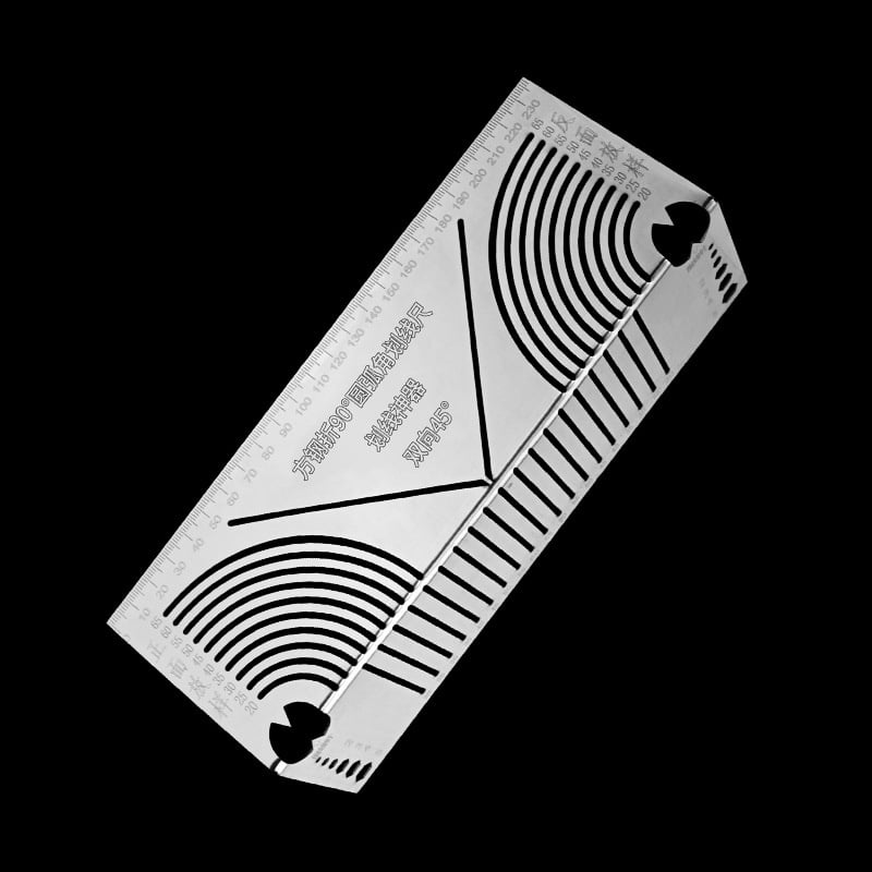 🔥📏Инструмент за маркиране на ъгли и дъги