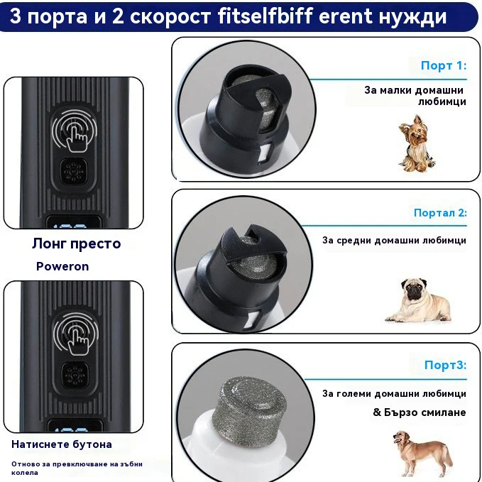 🐕‍🦺🐱🏆 Над 50 000 продадени бройки! — Почти разпродадени! 🔥🎁 LED нокторезачка за домашни любимци - нежна към ноктите