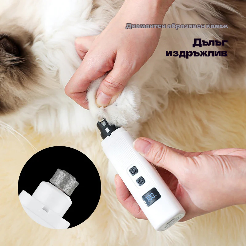 🐕‍🦺🐱🏆 Над 50 000 продадени бройки! — Почти разпродадени! 🔥🎁 LED нокторезачка за домашни любимци - нежна към ноктите