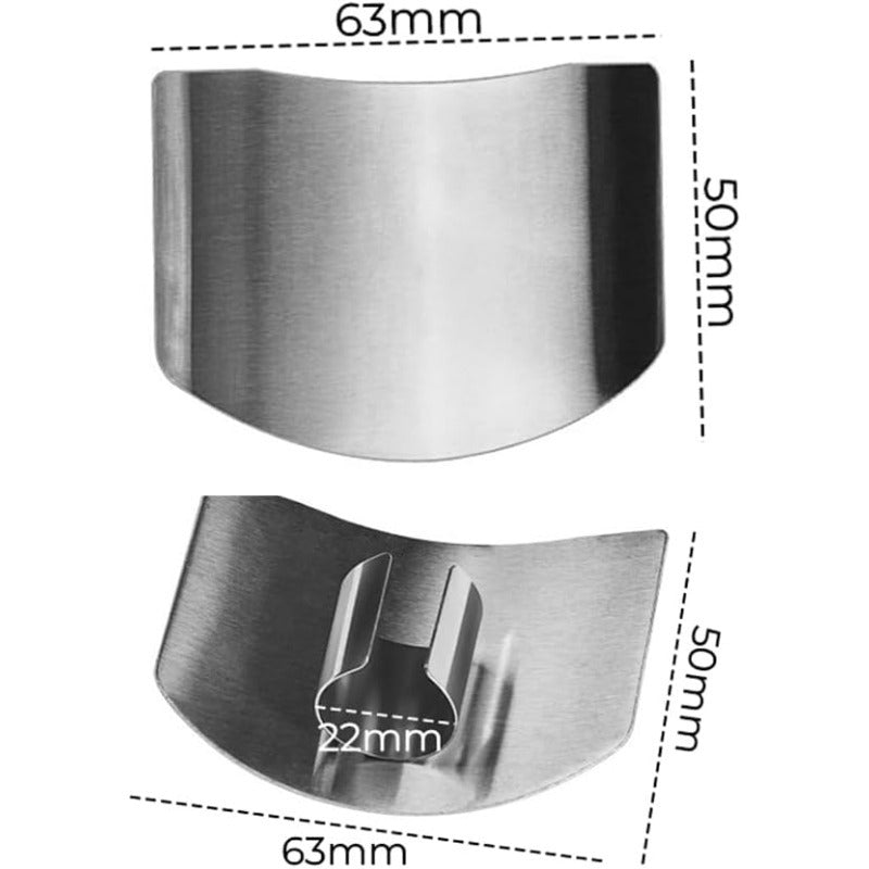 🔪 Предпазител за пръсти от неръждаема стомана