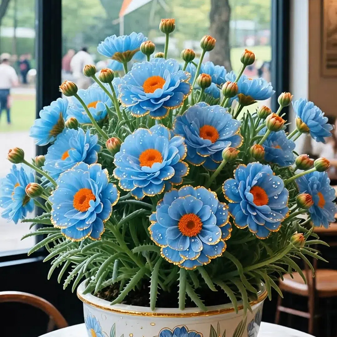 Златна дантелена портулака🌸✨ Брилянтни двойни цветове за безпроблемно лято