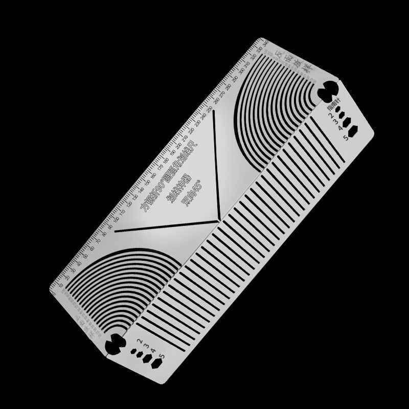 🔥📏Инструмент за маркиране на ъгли и дъги