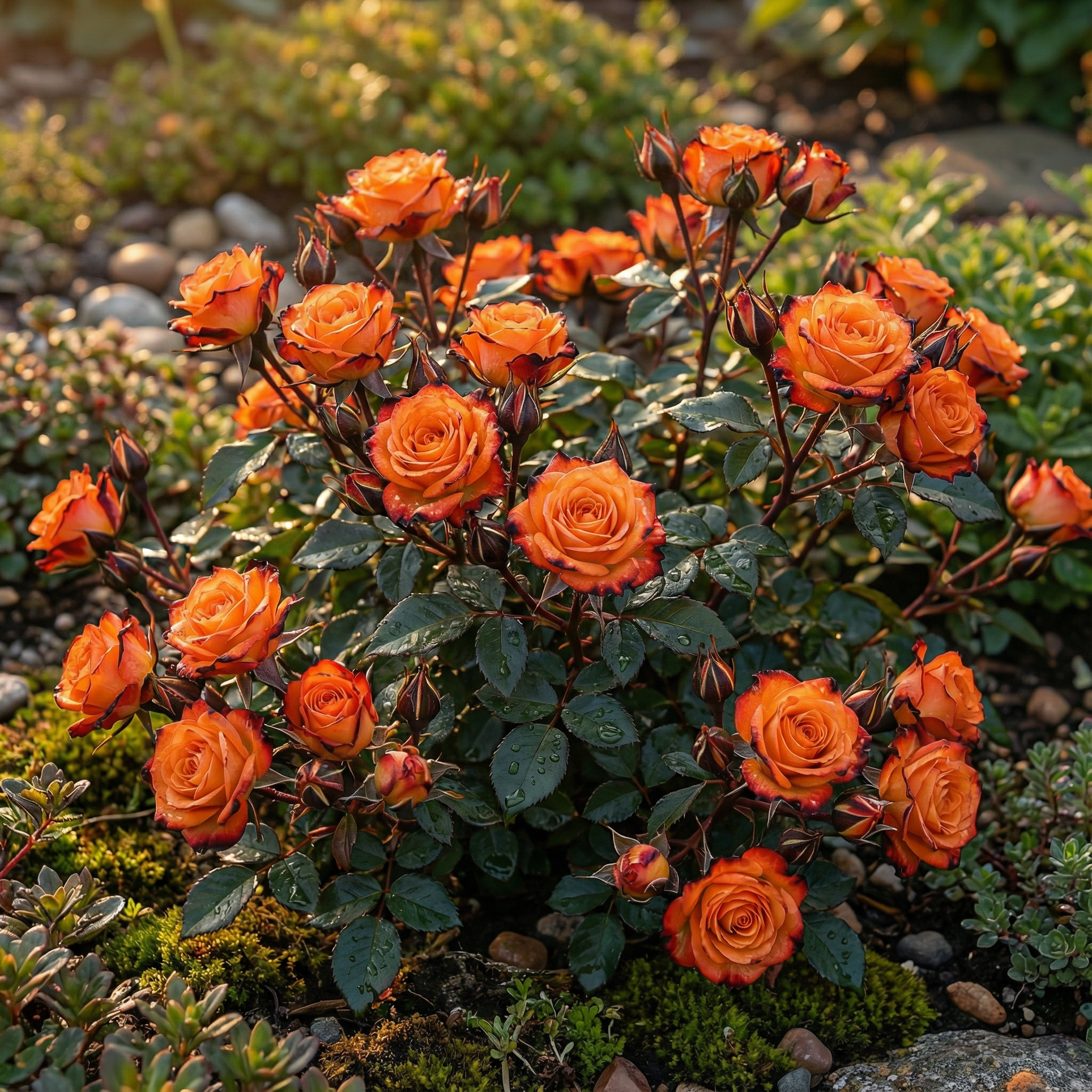 🔥🌹Семена от пламтяща роза🌱 Отгледайте ярки рози от семена