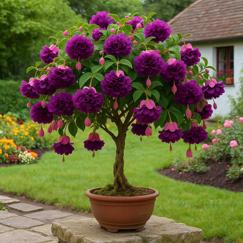 🌸 Dvojitá fuchsia – krásne kvitnúce rastliny milujúce tieň