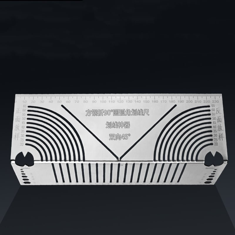 🔥📏Инструмент за маркиране на ъгли и дъги