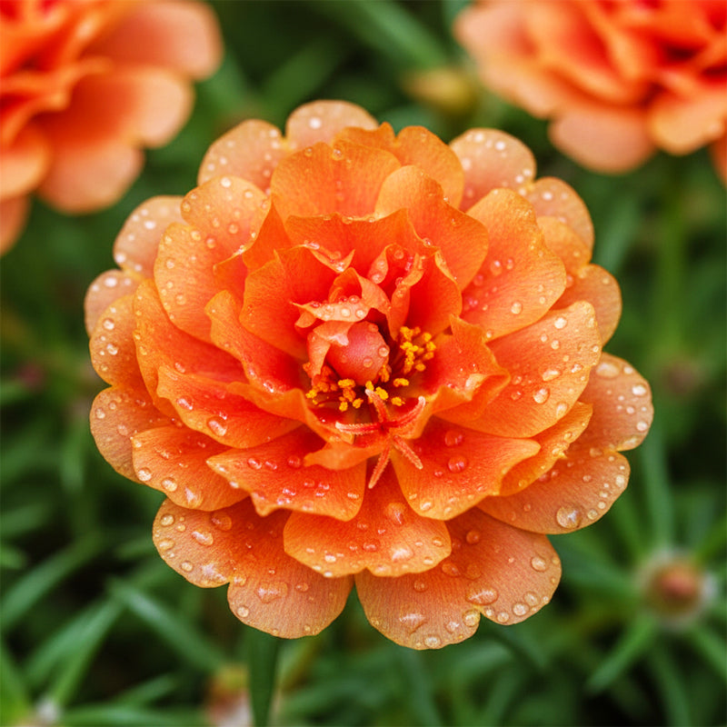 🌹Zmiešané farebné semená dvojkvetej machovej ruže