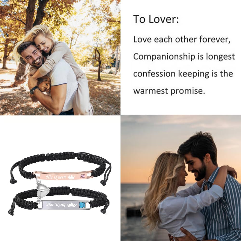 🔥HOT SALE 50%OFF🔥Adjustable heart-shaped woven bracelet set