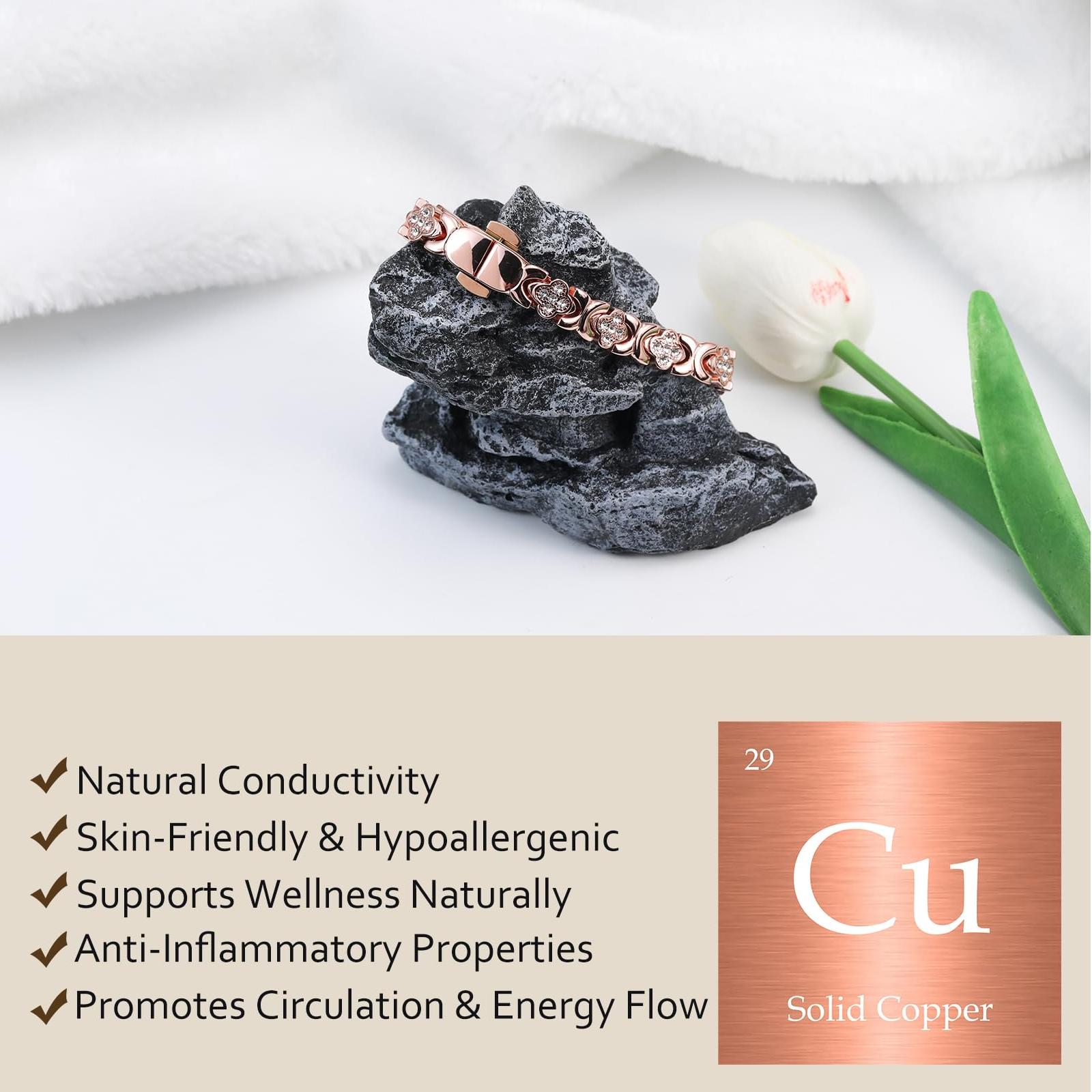 🔥HOT SALE 50%OFF🔥Flower Copper Bracelet