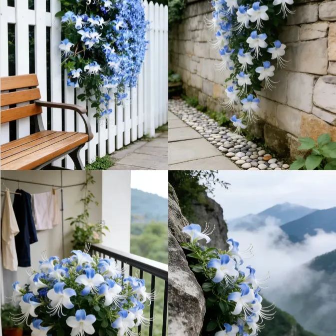 🌌 Семена от цвете Синя пеперуда – Пренесете небето в градината си!