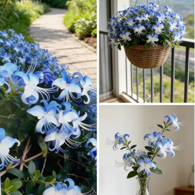 🌌 Семена от цвете Синя пеперуда – Пренесете небето в градината си!