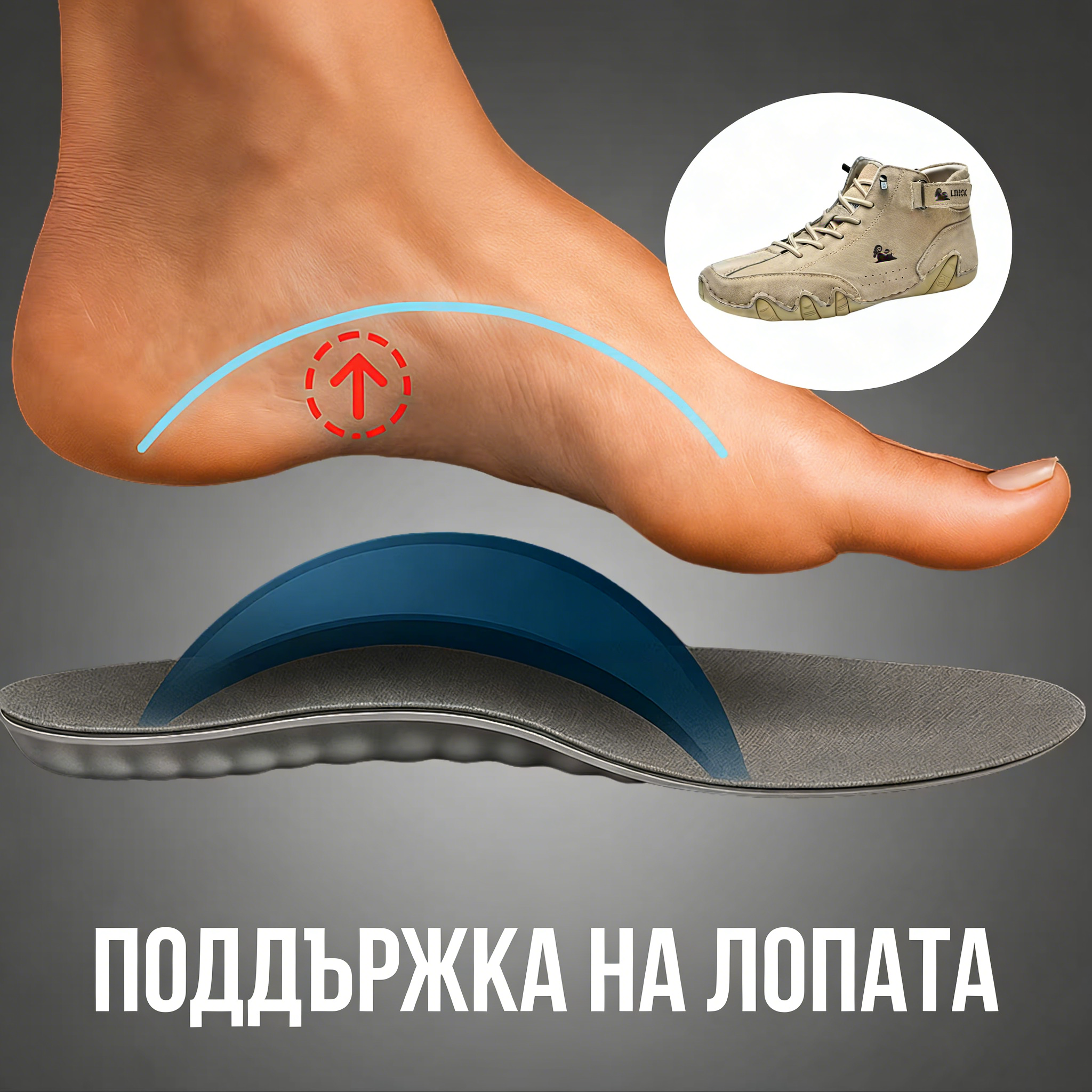 Водоустойчиви и дишащи ортопедични обувки