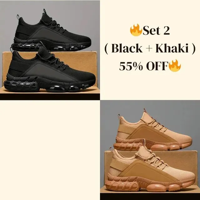 Men's Lightweight Breathable Low-Top Running Shoes