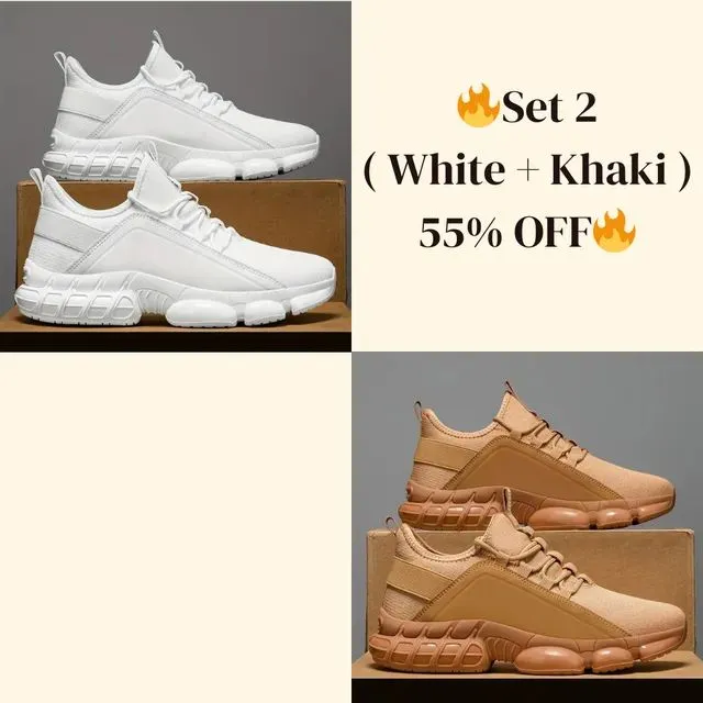 Men's Lightweight Breathable Low-Top Running Shoes