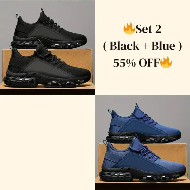 Men's Lightweight Breathable Low-Top Running Shoes