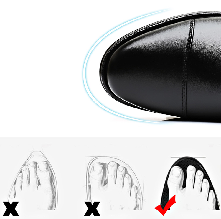 Мъжки официални кожени обувки