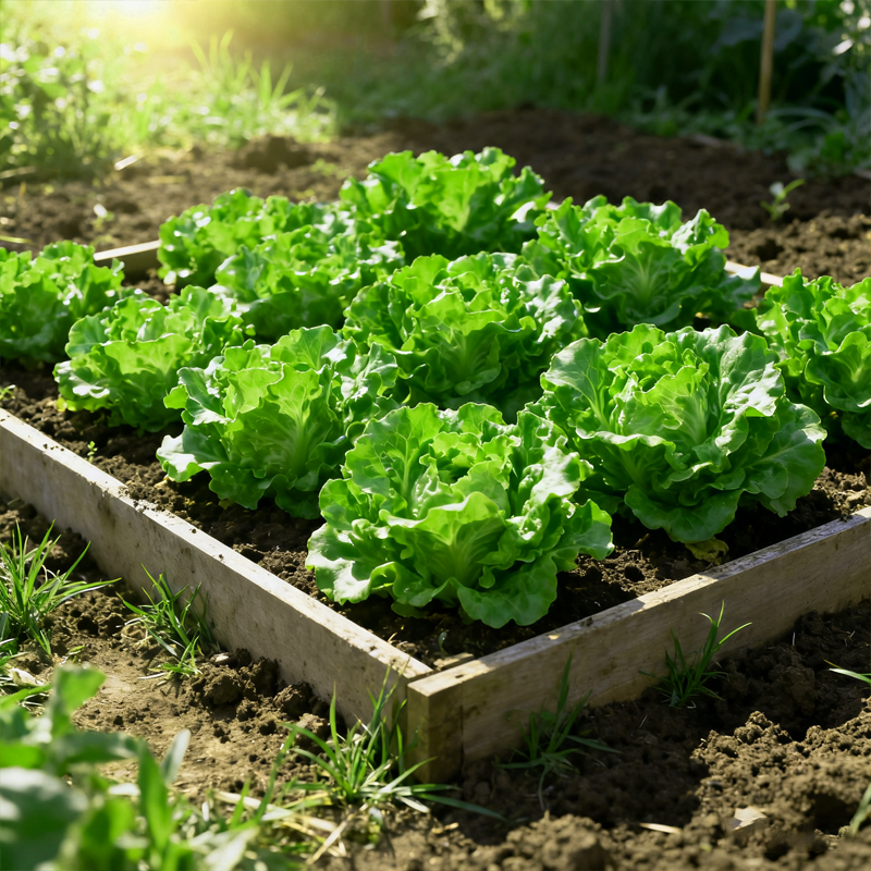 🌱 Grow Your Own Italian Lettuce from Seed — Crisp, Sweet & Easy to Harvest
