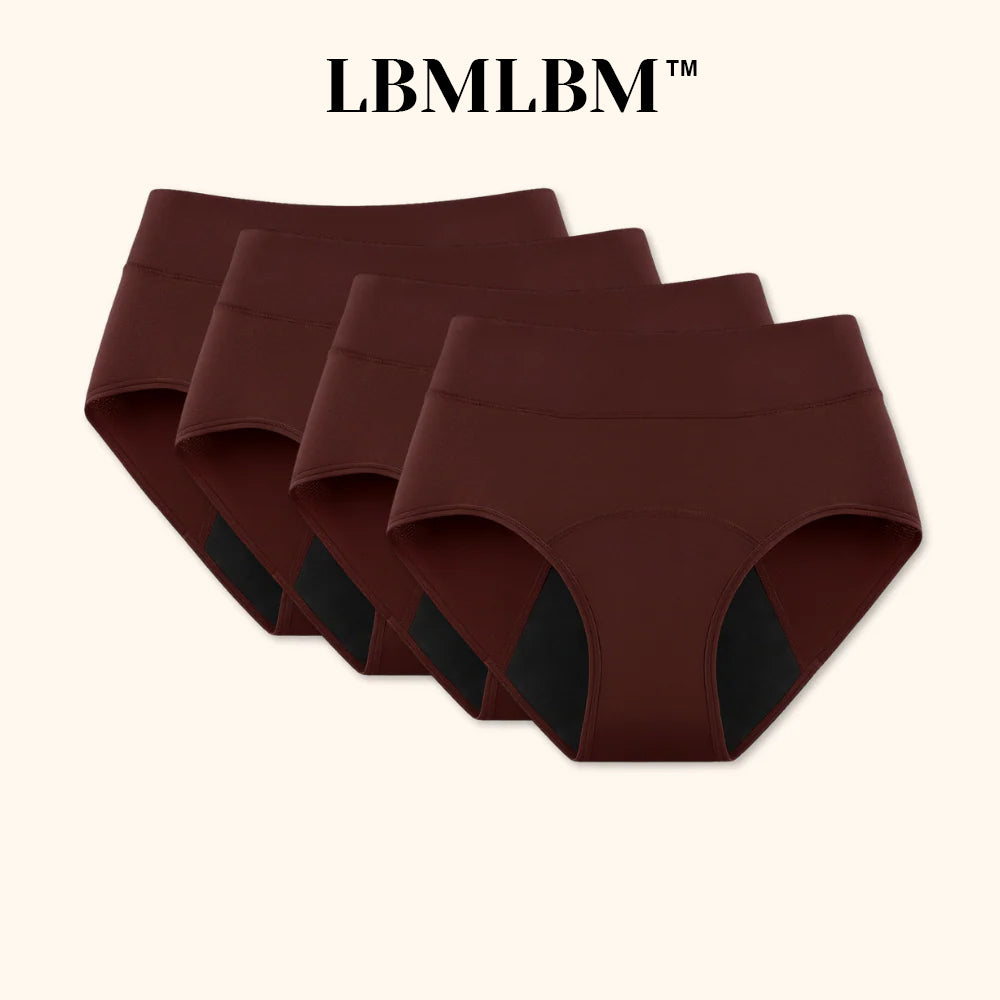 💖Последен ден 50% отстъпка | LBMLBM™ 100% непромокаемо бельо, комплект от 4 броя