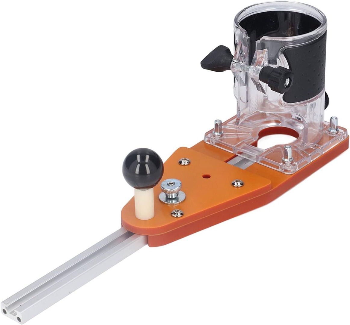 🧰Нова удебелена долна спомагателна балансираща плоча за дървообработваща машина и комплект прозрачен защитен капак.