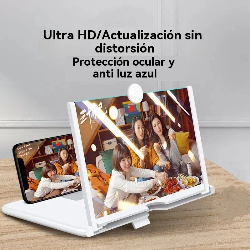 🔥49% отстъпка за последния ден - Най-нова версия на мобилна лупа за екран✨ (по-ясна, защита на очите от синя светлина, 3D гледане, подходяща за всички възрасти)