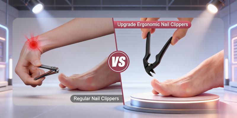 US nail clipper precision curved blades