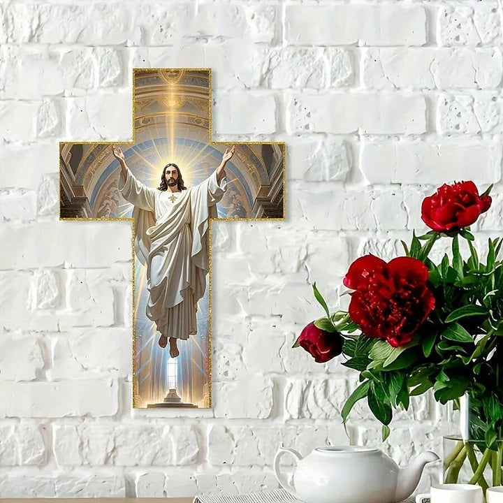 🔥Разпродажба в края на годината Спестете 60 % ОТ✝ Vintage Wooden Jesus Christ Wall Cross