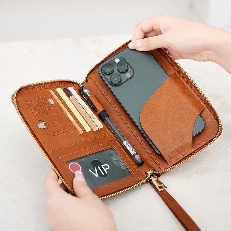 Многофункционален RFID портфейл за паспорт
