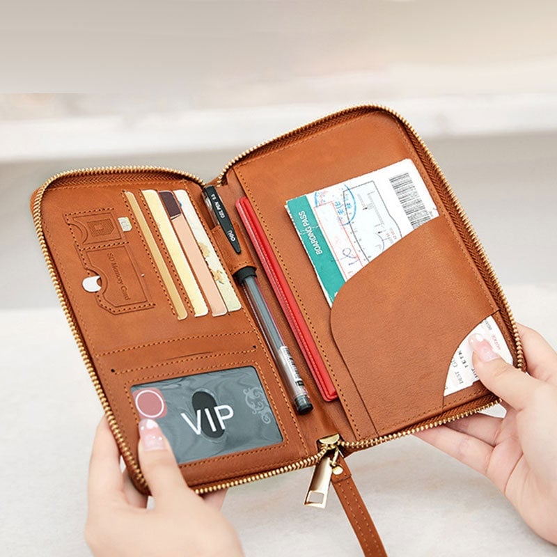Многофункционален RFID портфейл за паспорт