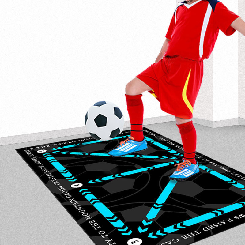 ⚽Постелка за футболни тренировки за всички нива, нехлъзгава и тиха