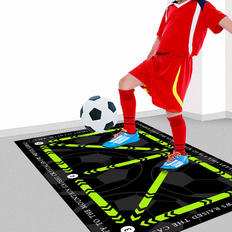 ⚽Постелка за футболни тренировки за всички нива, нехлъзгава и тиха