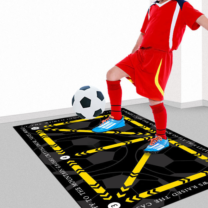 ⚽Постелка за футболни тренировки за всички нива, нехлъзгава и тиха