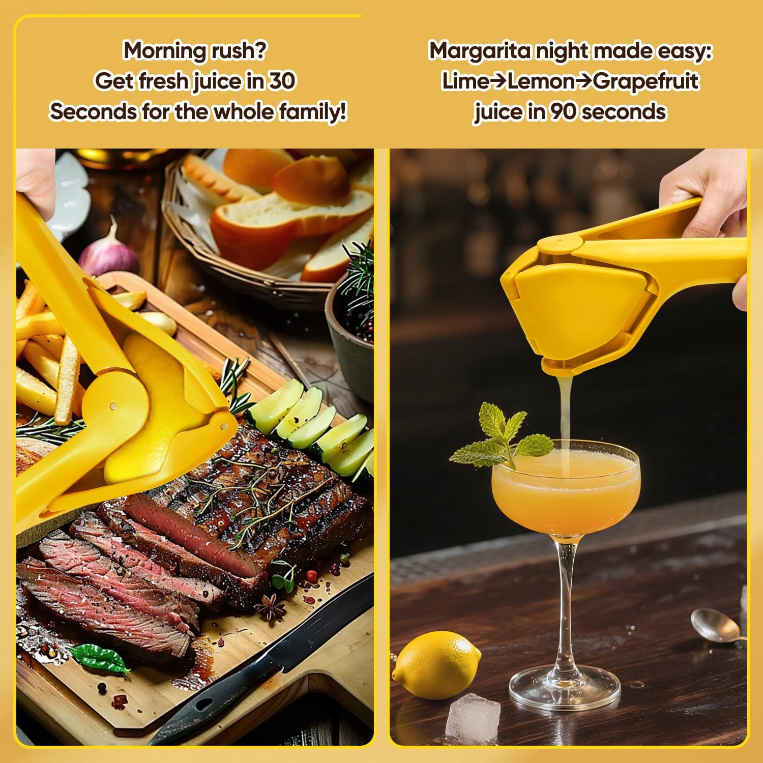 🍋Плосък сокоизстисквачка за лимон