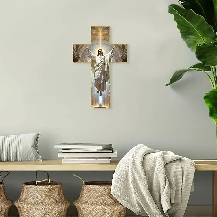 🔥Разпродажба в края на годината Спестете 60 % ОТ✝ Vintage Wooden Jesus Christ Wall Cross