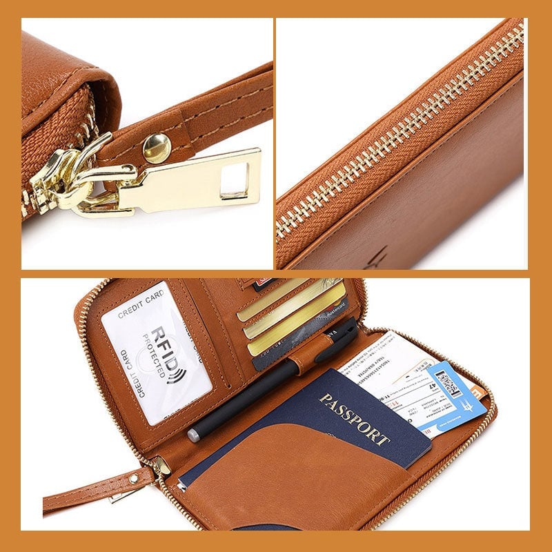 Многофункционален RFID портфейл за паспорт